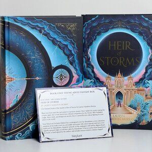 Fairyloot Heir of Storms by Lauryn Hamilton Murray